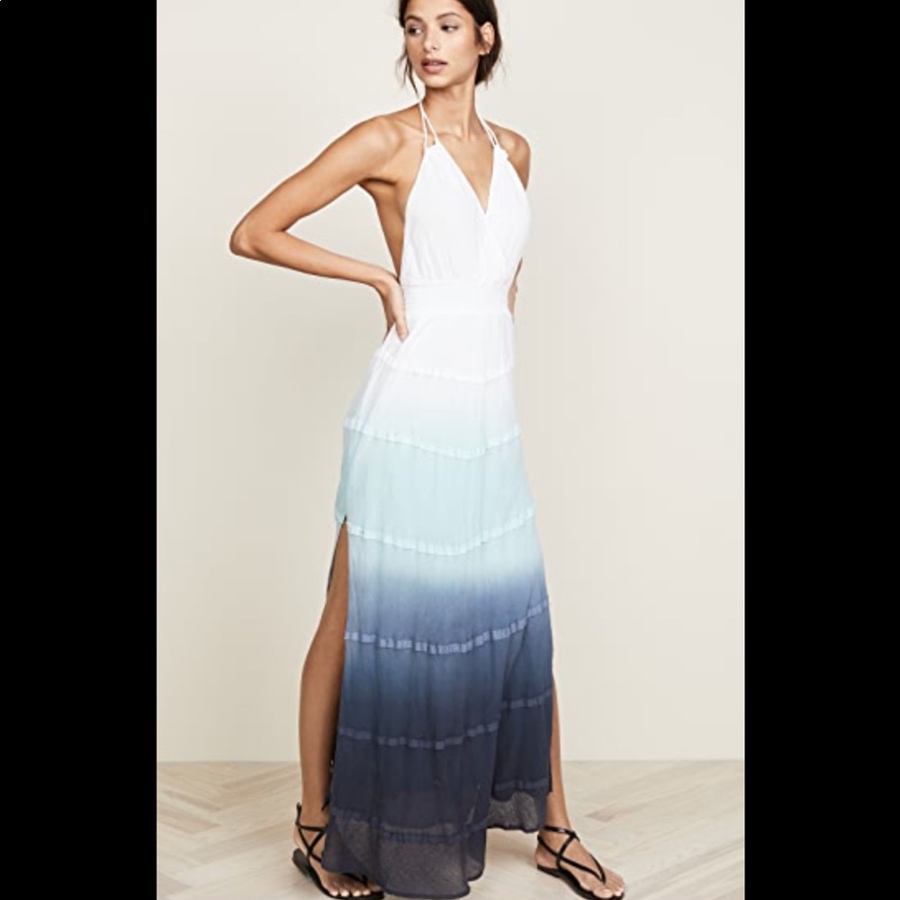 NWOT YFB Babita Maxi Ombré Tie Dye Dress, Size S
